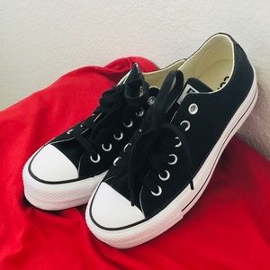 NEW Platformed CONVERSE All Star Chucks!!